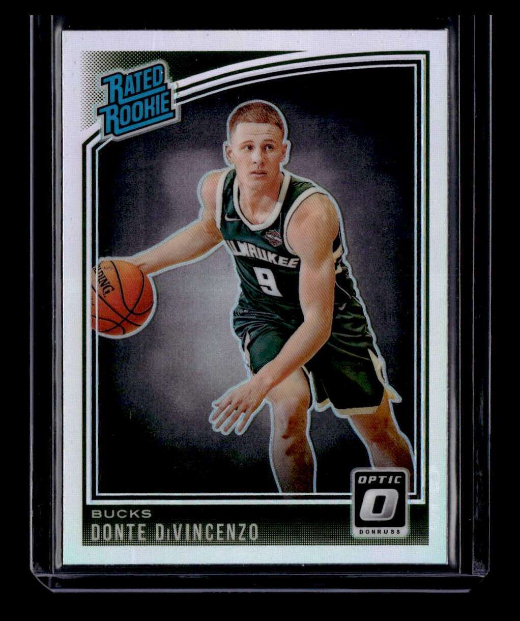 Donte DiVincenzo 2018-19 Panini Donruss Optic Holo Prizm #164 RC