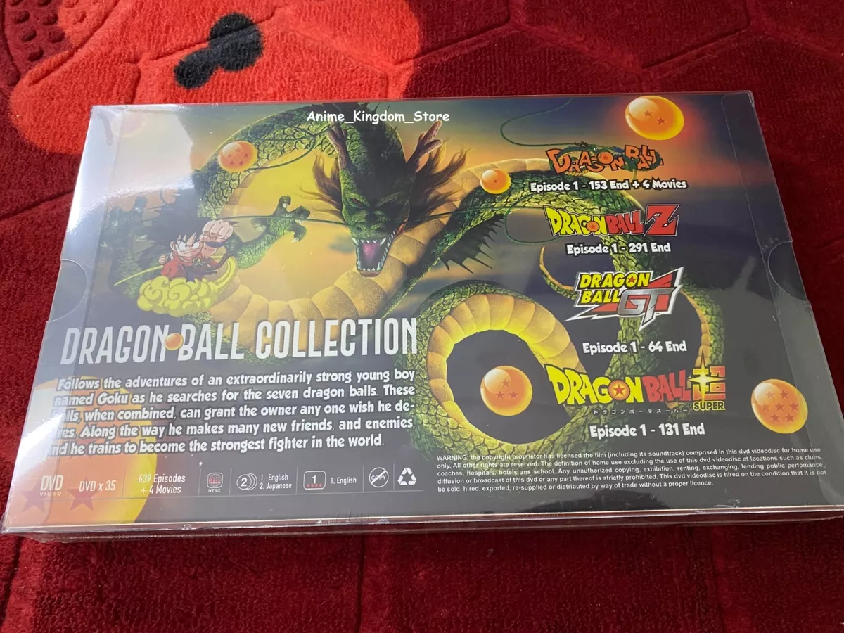 DVD Dragon Ball Collection Complete TV Series 639 Eps English Dubbed  -EXPEDITED