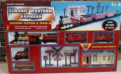 western express toy train