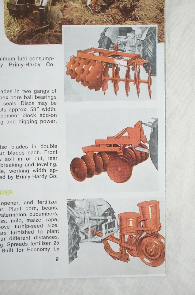 Economy All Gear Drive Tractor Dealer's Sales Color Brochure 1976 18C Power King - Image 4 of 4