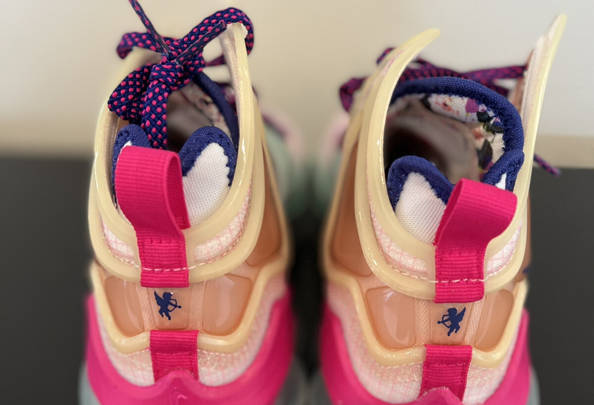 Lebron XIX 19 Valentines Day Love Letter Multicolor Pink DH8459-900 Mens 13 Nike LeBron 19 Valentine main image 2