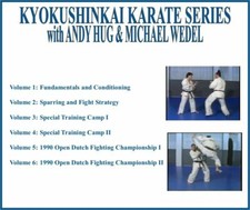 KYOKUSHINKAI KARATE Training Series 6 DVD Set fundamentals sparring fighting
