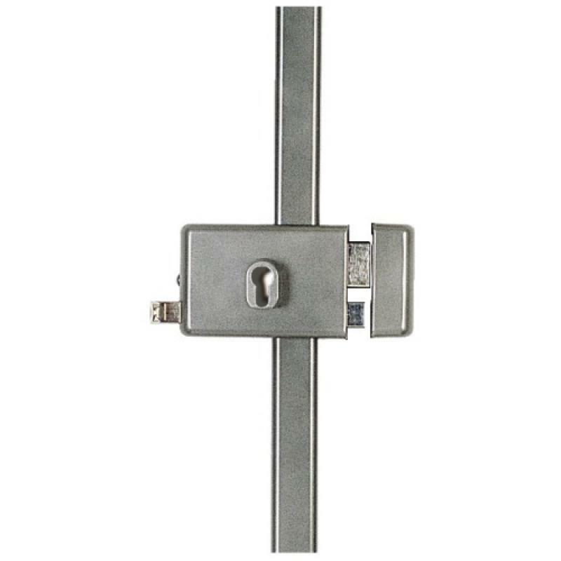 Serrure 3 points en applique Vachette Série 8800 horizontale à tirage pour mécanisme de porte