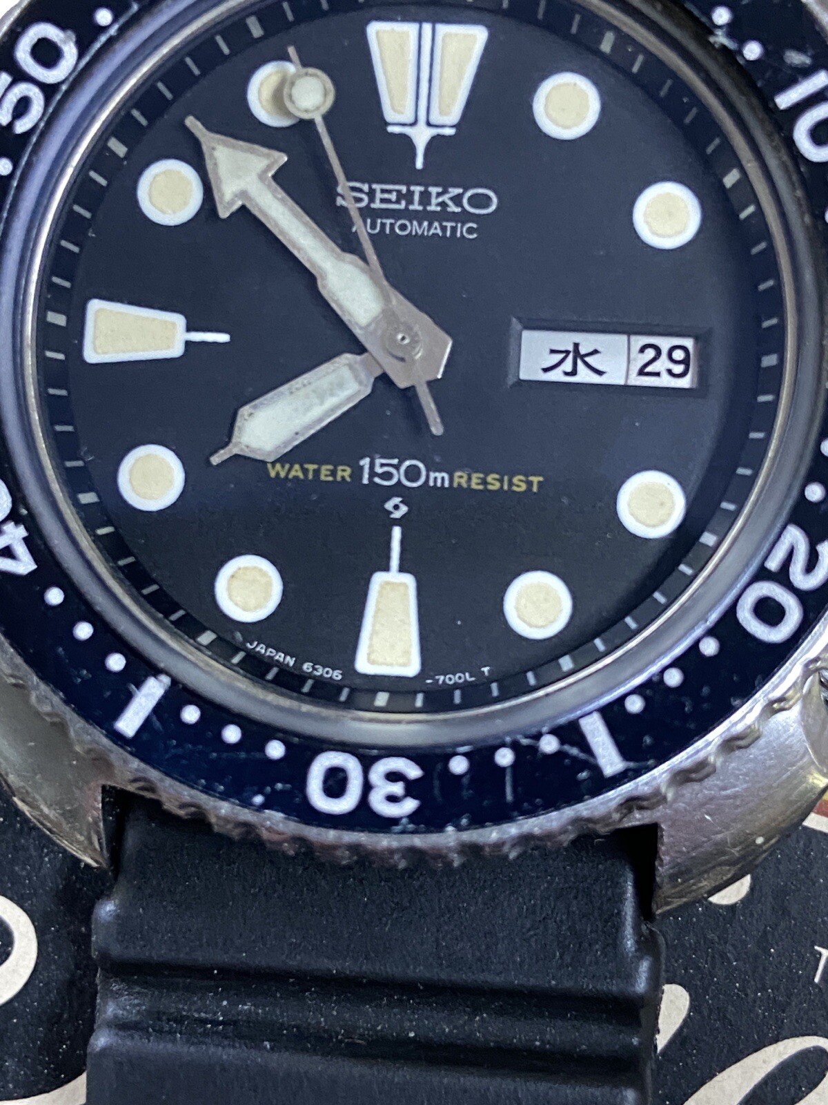 SEIKO 3rd DIVER6306－700178年製国内仕様オリジナル