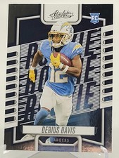 2023 PANINI ABSOLUTE DERIUS DAVIS BASE ROOKIE FOOTBALL CARD CHARGERS NFL topps