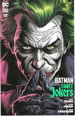 BATMAN THREE JOKERS #2 (2020) JOHNS/FABOK ~ EMBOSSED VARIANT ~ UNREAD NM