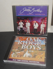 The Statler Brothers Today's Gospel Favorites &The Oakridge Boys Favorites  Cd's