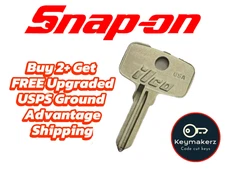 Snap-On Toolbox Keys Replacement Spare key Cut to Your Key Code Y251-Y500