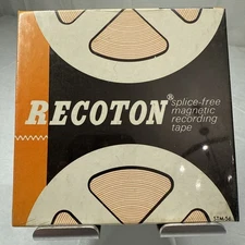 RECOTON STM-56 5” Reel 600’ 1.5 Mil Polyester SpliceFree Magnetic Recording Tape