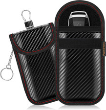 Faraday Pouch for Key Fob, Faraday Bag for Car Keys, 2 Pack