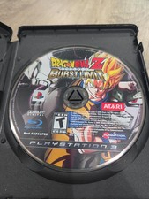 Dragon Ball Z: Burst Limit (PlayStation 3 PS3, 2008) Tested Works Disc Only DBZ