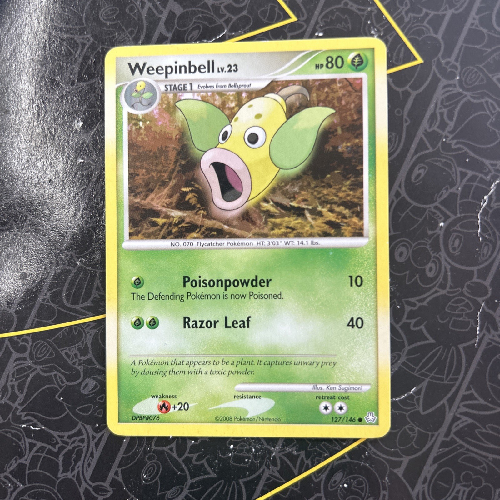 Weepinbell 127/146 - Legends Awakened - Common - Pokemon Card TCG