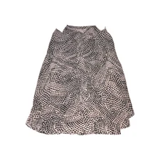 H&M Womens Sleeveless Tank Top Size 12 Spaghetti Strap Shirt Geometric Dot Print