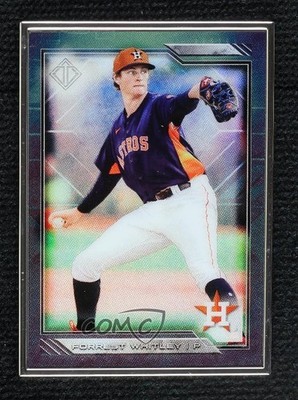 2020 Bowman Transcendent Collection Bowman Icons 25/100 Forrest Whitley #37 6fs