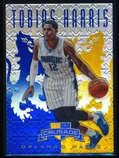 2012-13 Panini Crusade Tobias Harris #31 Blue & Gold Prizm Rookie