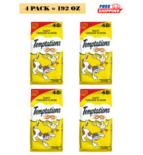 4 Packs, Temptations Classic Adult Cat Treats - Soft Crunchy, Tasty 48 OZ
