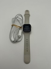 Apple Watch Series 7 GPS 41mm Aluminum Case Sport Band - Starlight MKMY3LL/A