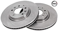2X Bremsscheibe A.B.S. 17694 2 Bremsscheiben Vorderachse Vorne FüR Mazda