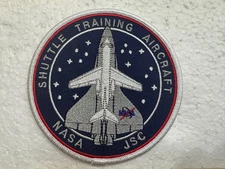 Vintage NASA Space Shuttle Patch- JSC Shuttle Training Aircraft 