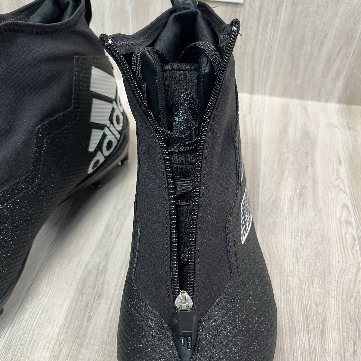 ADIDAS NASTY FLY 2.0 FOOTBALL CLEATS BLACK METALLIC GV8309 