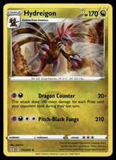 Hydreigon 115/203 Holo Rare Evolving Skies Pokemon Near Mint