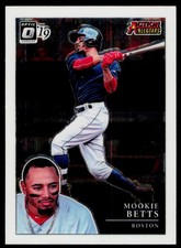 2019 Donruss Optic Mookie Betts AA-5 Action Allstars Boston Red Sox
