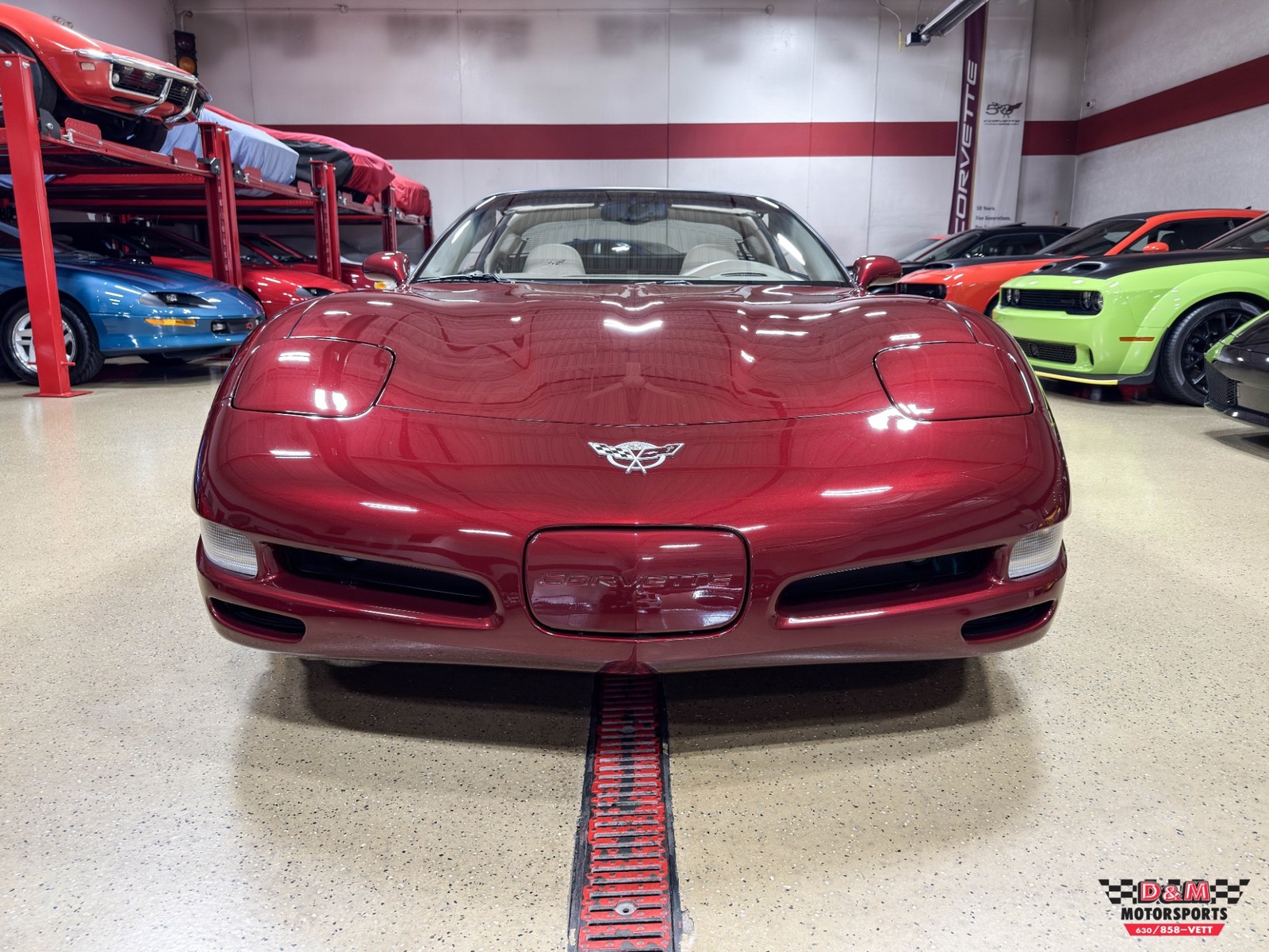 2003 50th Anniversary Red Chevrolet Corvette   | C5 Corvette Photo 8