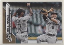 2020 Topps Checklist Gold 122/2020 Tim Anderson Yolmer Sanchez #85 ov4