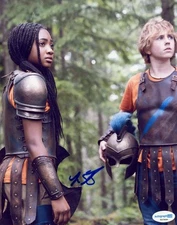 Leah Sava Jeffries "Percy Jackson" AUTOGRAPH Signed 'Annabeth' 8x10 Photo B ACOA