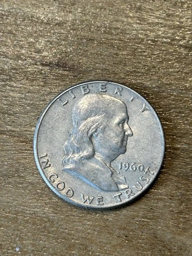 1960 Franklin Half Dollar XF