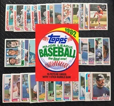1982 Topps MLB BASEBALL Trading Cards Complete Your Set U Pick Cal Ripken 2/4