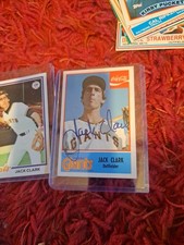 3 Jack   1976 Phoenix Giant Card Is Autographed 78 Topps 80 Topps