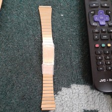 Vtg 22m. Fits 20mm Seiko  Mens gokd tone SSl Watch Bracelet.japan.16cm Length