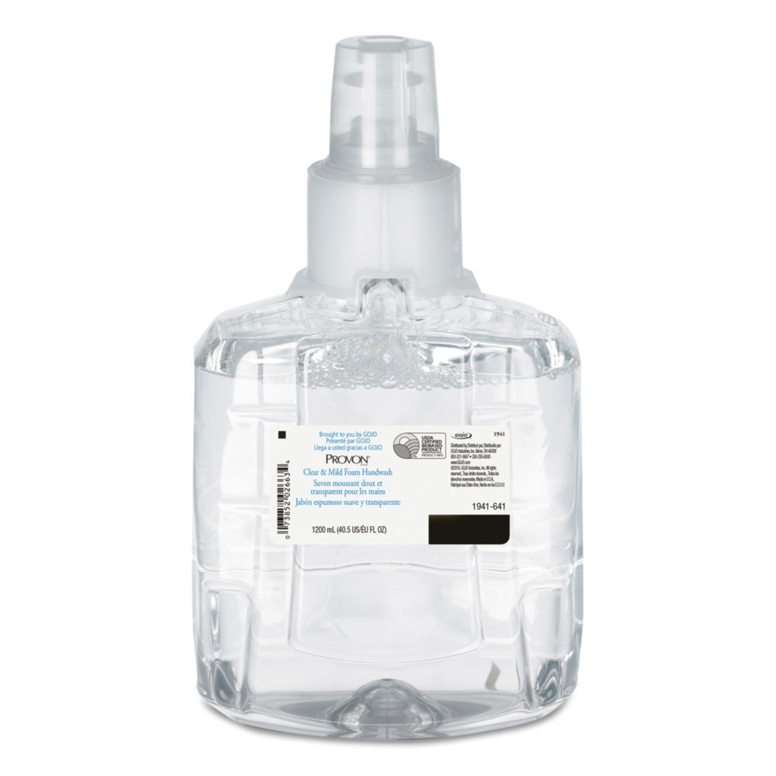 MCK PROVON Foaming 1,200 mL Dispenser Refill Bottle Unscented