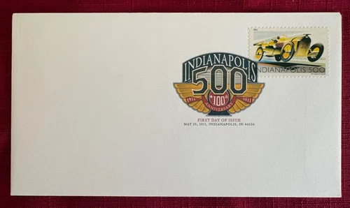 JOHN'S DEALS - US 2011 FDC - SC#4530 - INDIANAPOLIS 500 RACE - COLOR USPS PM