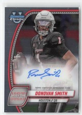 Donovan Smith 2024 Bowman University Chrome Prospect Auto #PA-DSM Houston
