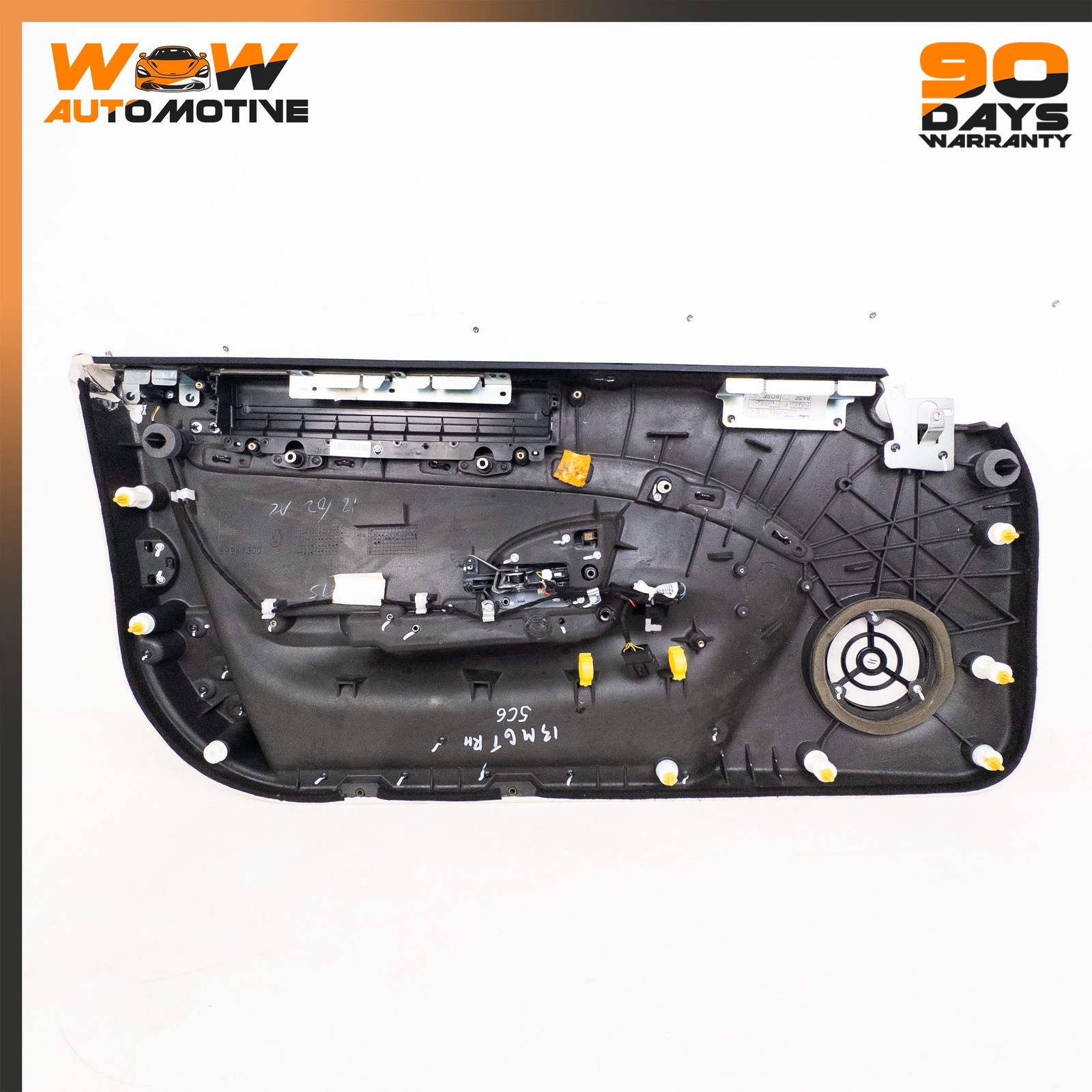 10-19 MASERATI GRANTURISMO S FRONT RIGHT PASSENGER SIDE INTERIOR DOOR PANEL OEM