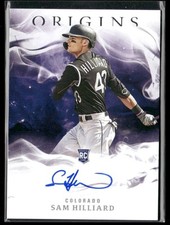 2020 Panini Chronicles #18 Sam Hilliard Origins Signatures