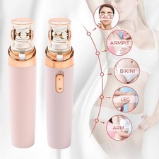 Pluxy Facial Epilator, Women Pluxy Hair Removal All UK The over Body Pink S8V7