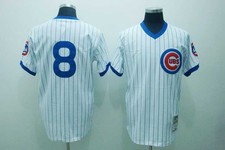 8 Andre Dawson Jersey Retro White Stripe