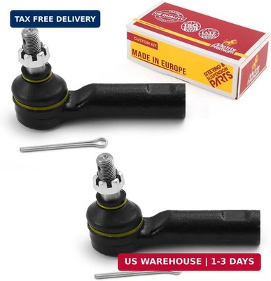 Metrix Premium Chassis Parts - 2 PC Front Outer Tie Rod End Kit Fits 2009-2010 P