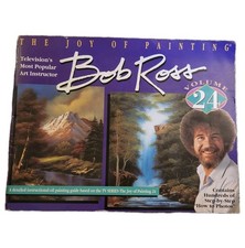 1996 BOB ROSS The Joy Of Painting Volume 24 Art Supplies Instruction Manual Book