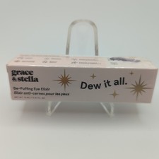 Grace & Stella De-Puffing Eye Elixir Dew It All 15ML .5 Oz New Sealed Full Size
