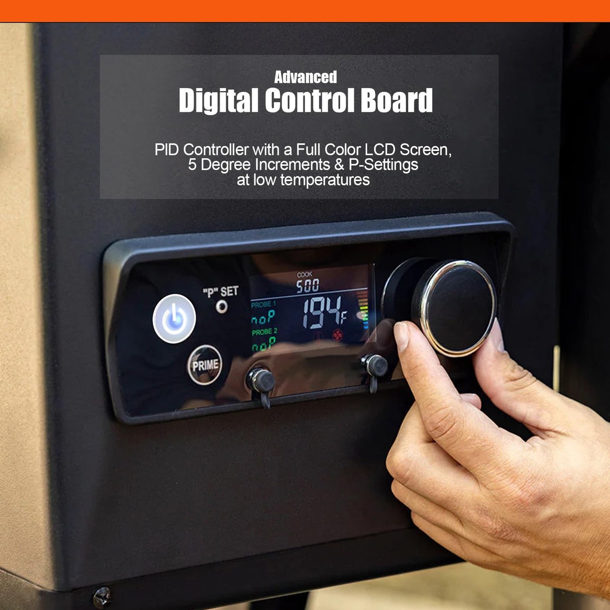 PID Digital Control Board for Pit Boss Full Color LCD Screen