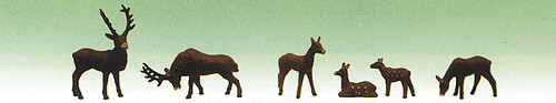 Paquete Preiser N Animales Ciervos (6) 9179 | Zustand: New