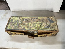 MARX ROBIN HOOD CASTLE SET BOX AND CASTLE PLEASE READ