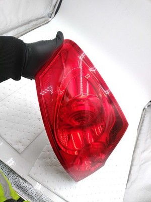2013 INFINITI G37 Left Tail Light Assembly Black - Small Stress Cracks