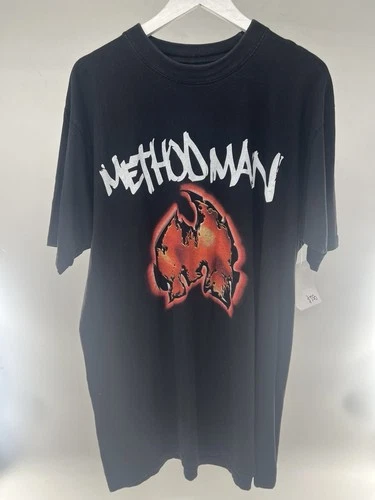 Wu-Tang Clan MethodMan Vintage T Shirt Vintage vintage concert t-shirt, vintage, single stitch, B+ condition