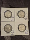 1964-D Washington Quarters Ch Uncirculated - 4 Coin Lot - D/D