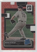 2022 Panini Donruss Optic Rated Rookie Red Dragon Prizm 65/99 Reiss Knehr 7s2